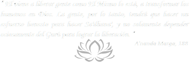 Mensaje de Baba